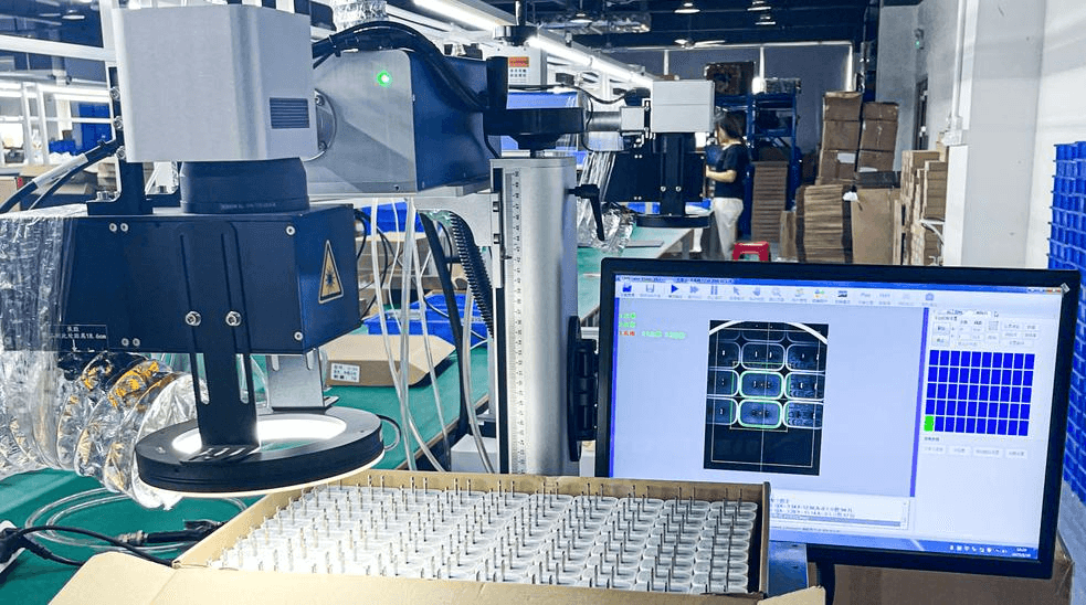 Laser Marking - Lirui Charger Factory Quality Control Process