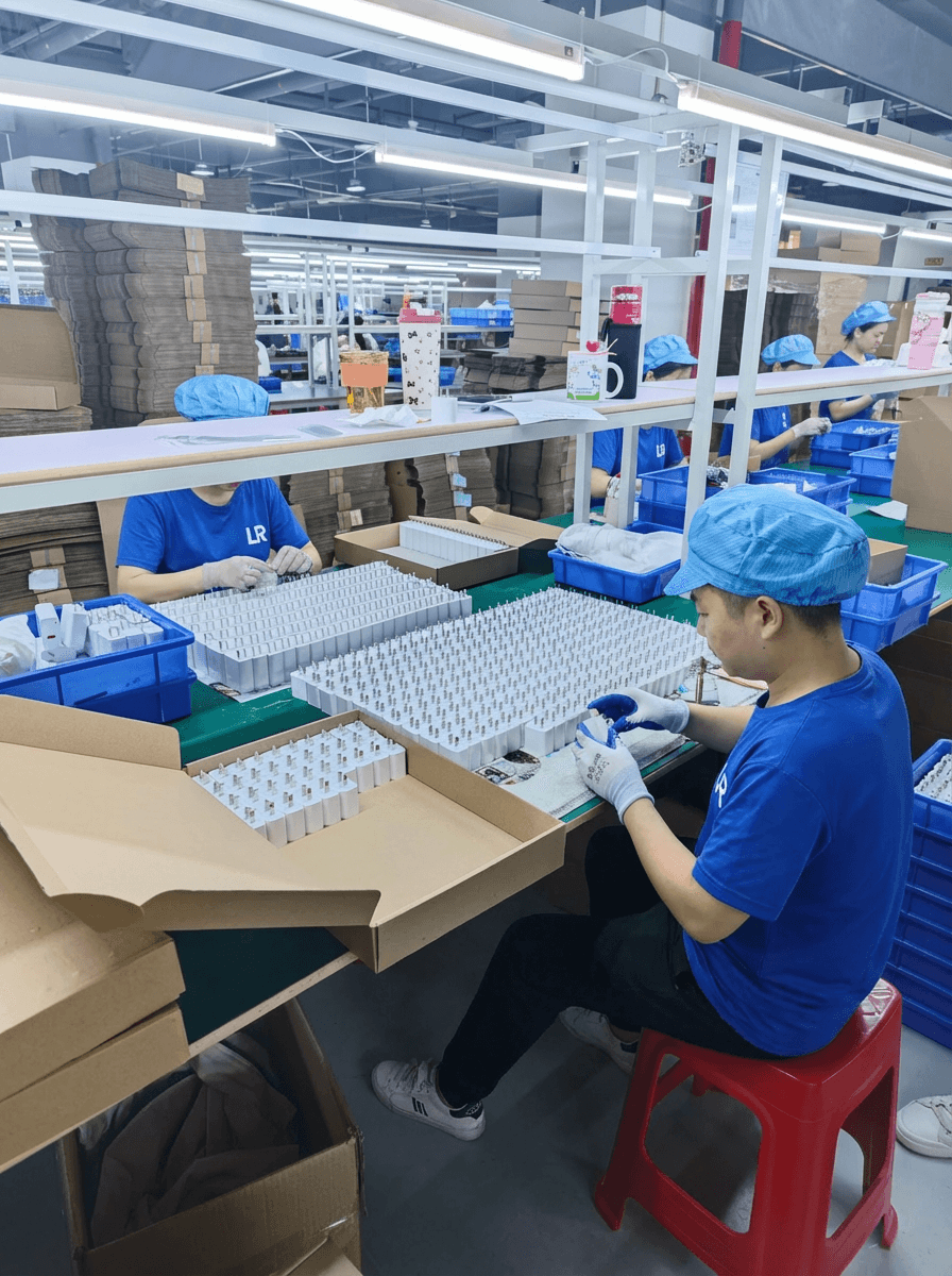 Strict Visual Inspection - Lirui Charger Factory Quality Control Process